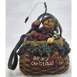 Boyds Bearstone Beary Christmas Ornament